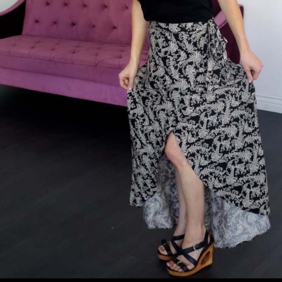 Ocstyle -pm Dresses & Skirts - High Low Wrap Maxi Shirt